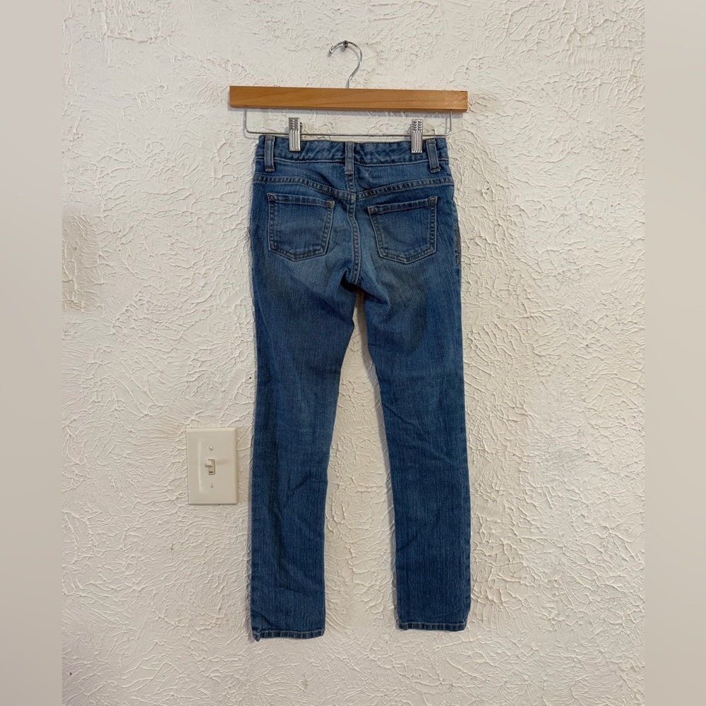 Old Navy Super Skinny Jeans Size 8 Slim Fit Light Wash Stretch Denim - Picture 2 of 2